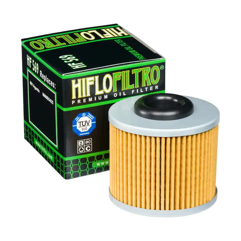 Filtre à huile HIFLOFILTRO – HF569 MV Agusta Haute Qualité