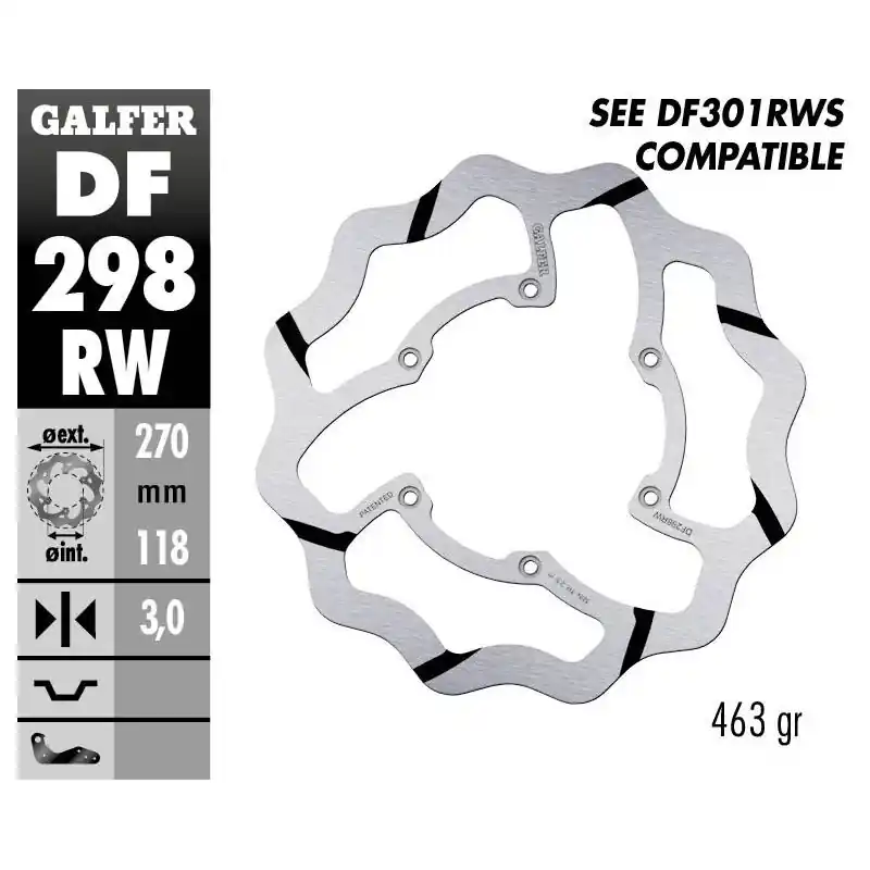 Prix Cassé BRAKE DISC FIXED WAVE GR
