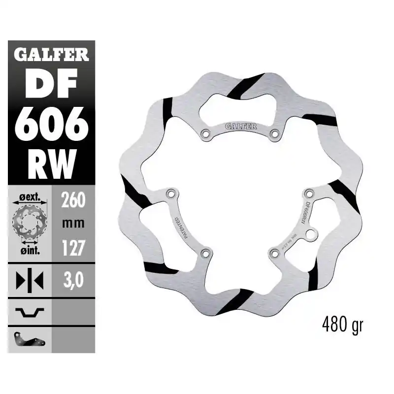 BRAKE DISC FIXED WAVE GR Offre Spéciale