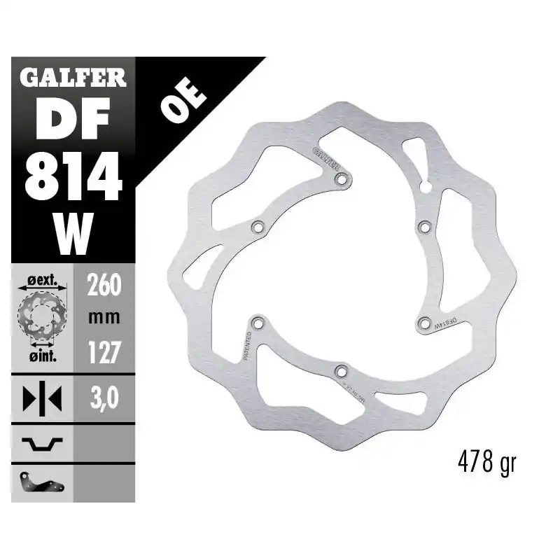 BRAKE DISC FIXED WAVE Prix Promo