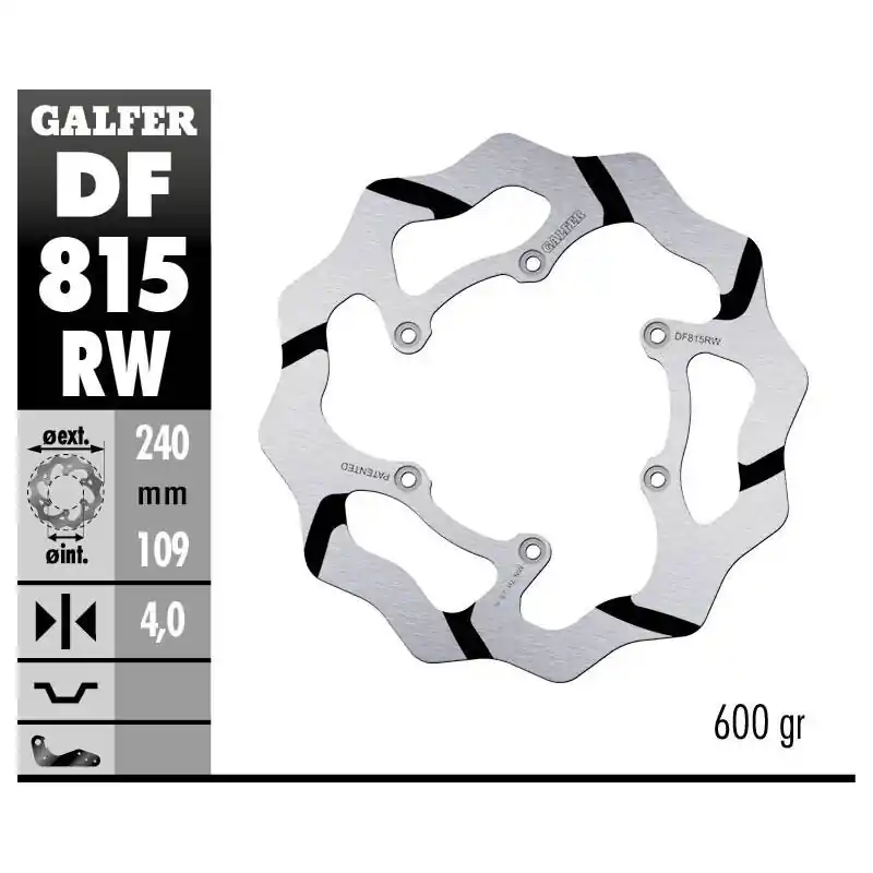 Jusqu&rsquo;à Épuisement Des Stocks BRAKE DISC FIXED WAVE GR
