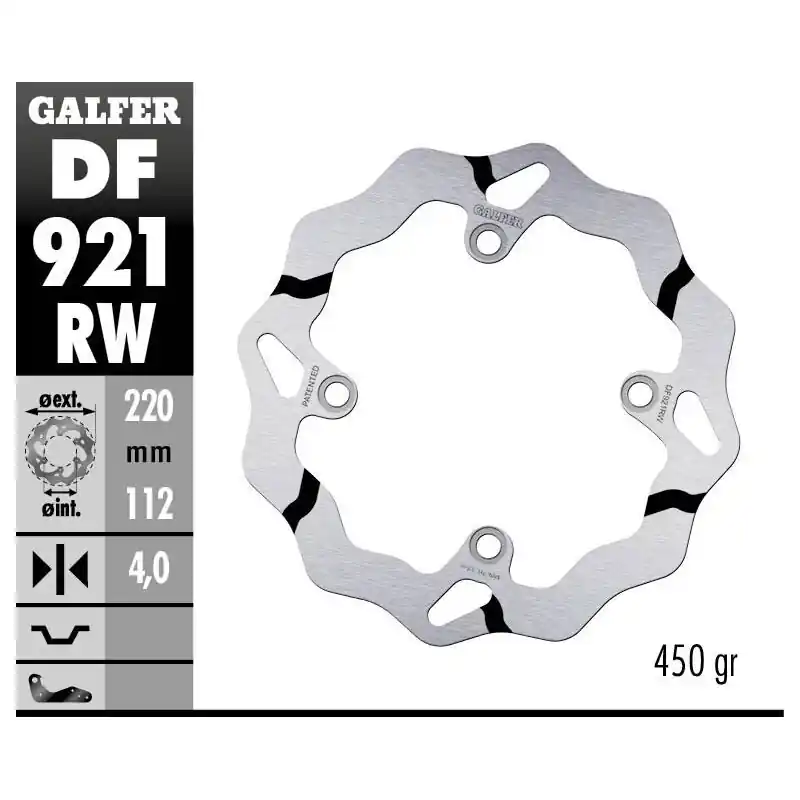 BRAKE DISC FIXED WAVE GR Top Vente