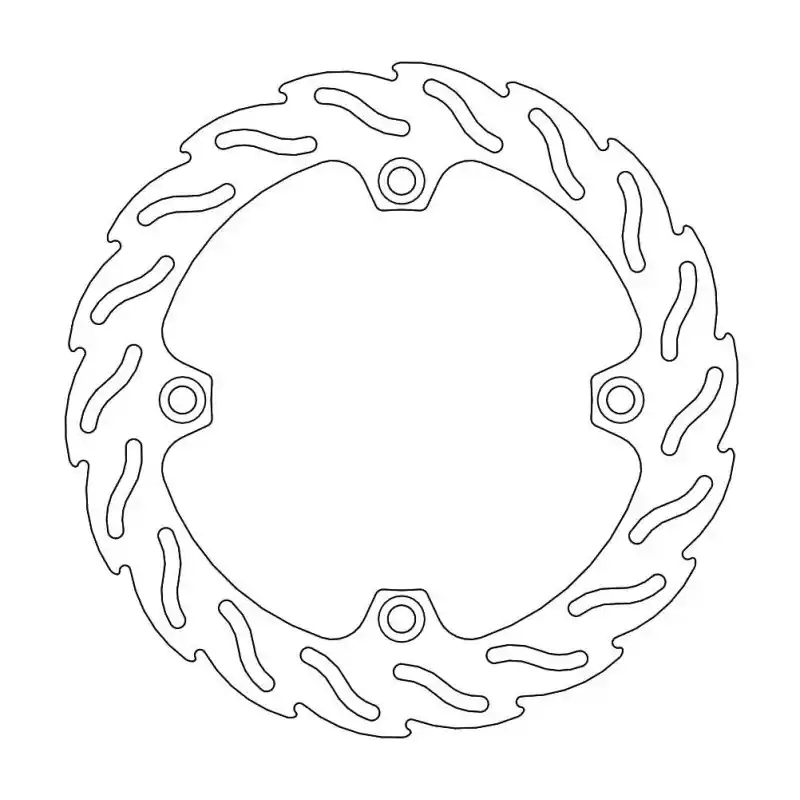 Offre Exclusive BRAKE DISC FLAME FRONT RIGHT