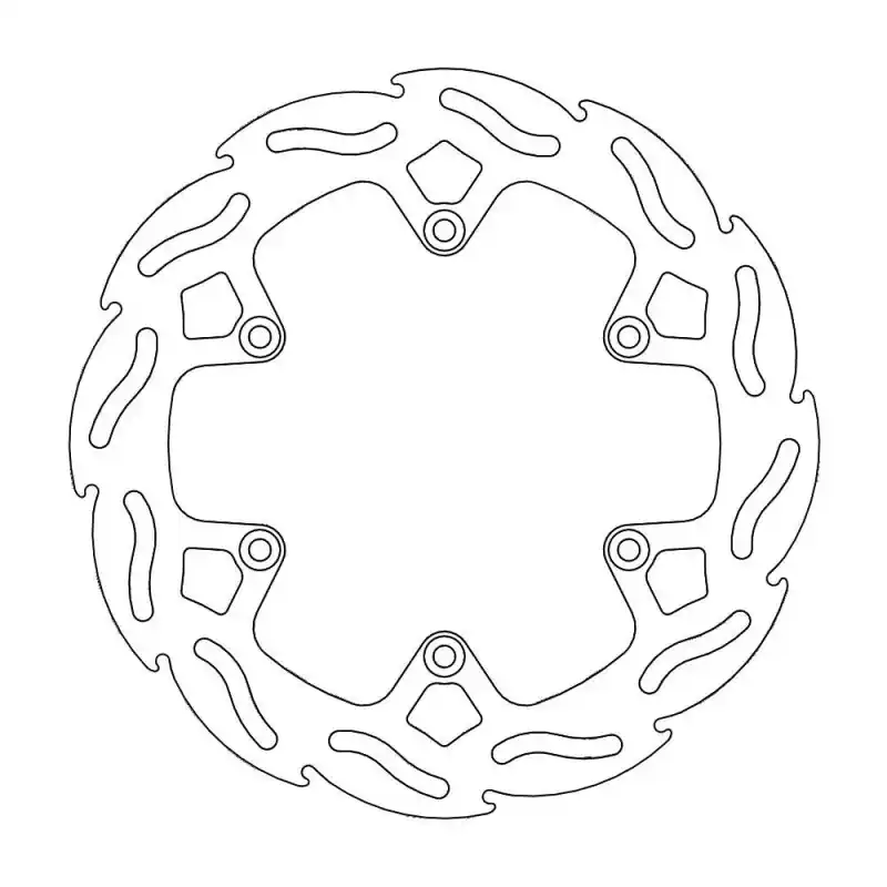 Nouvelle Collection BRAKE DISC FLAME REAR