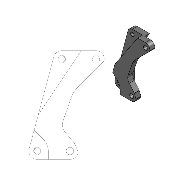 Nouvelle Collection BRAKE CALIPER ADAPTOR SM