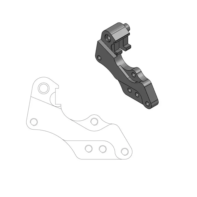Acheter Direct BRAKE CALIPER ADAPTOR