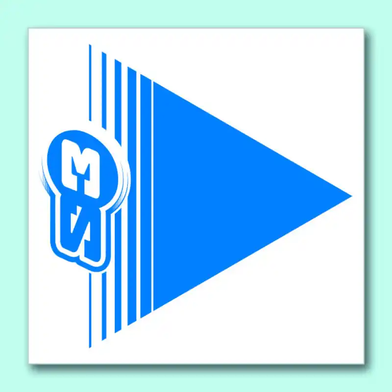 Dernier Modèle Flèches de signalisation S3 bleu 50 pièces 12x12cm