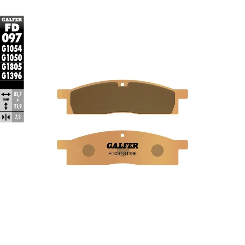 BRAKE PAD SINTERED OFF ROAD Expédition Rapide