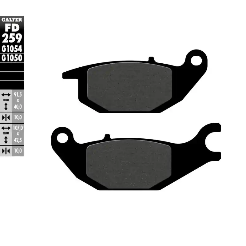 Prix Promo BRAKE PAD SEMI METAL
