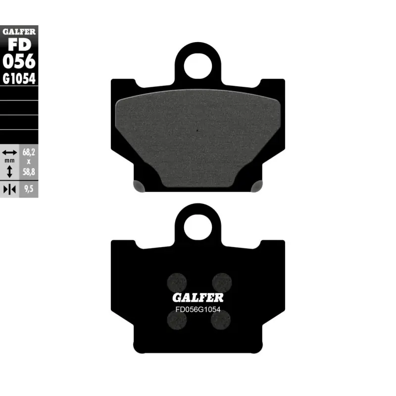 BRAKE PAD SEMI METAL Dernière Chance