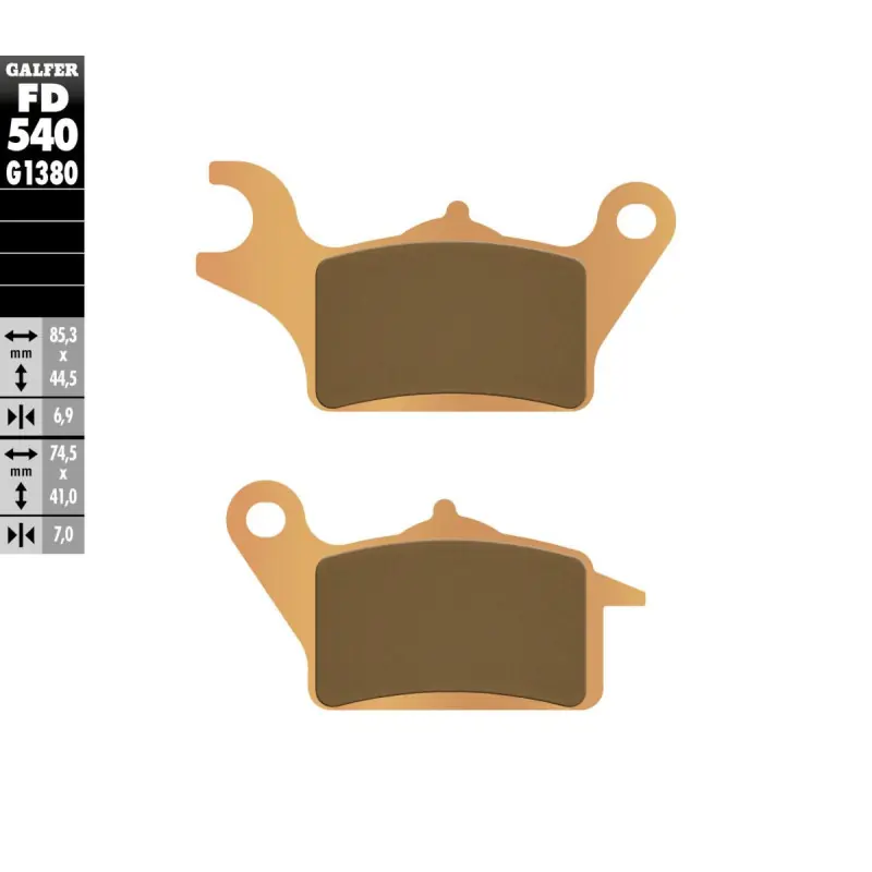 Achat Immédiat BRAKE PAD SINTERED SCOOTER
