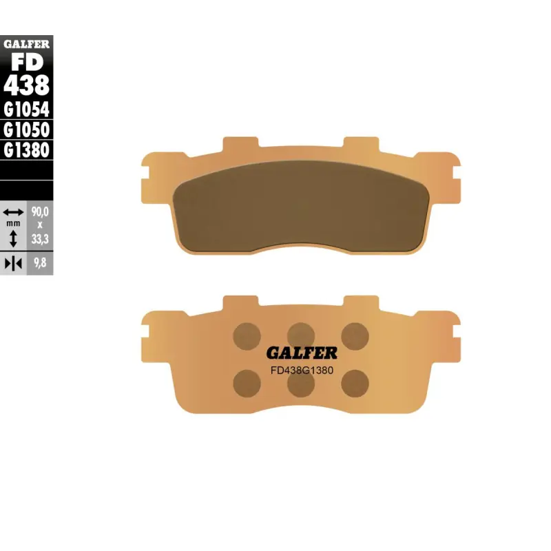Nouvel Arrivage BRAKE PAD SINTERED SCOOTER