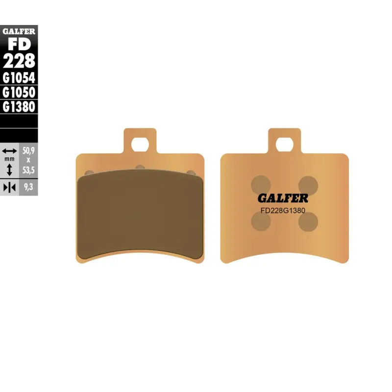 BRAKE PAD SINTERED SCOOTER Retour Gratuit