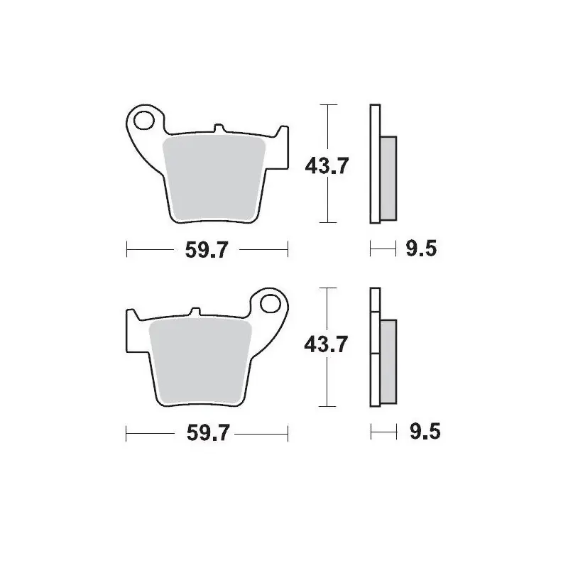 BRAKE PAD RACING Commande En Gros