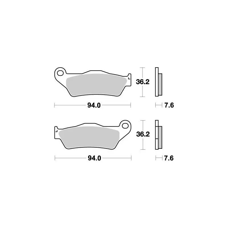 Prix Réduit BRAKE PAD NITRO