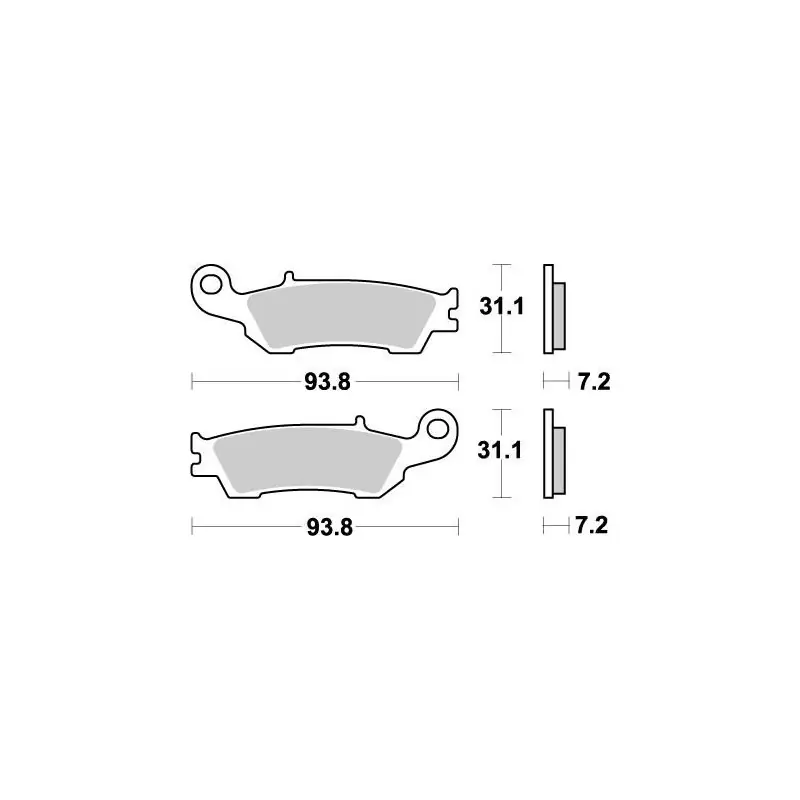 Satisfait Ou Remboursé BRAKE PAD NITRO