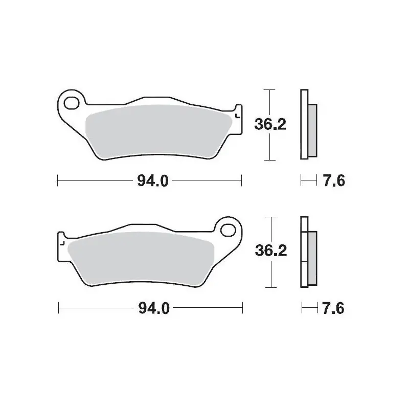 BRAKE PAD NITRO SPORT Commander Vite