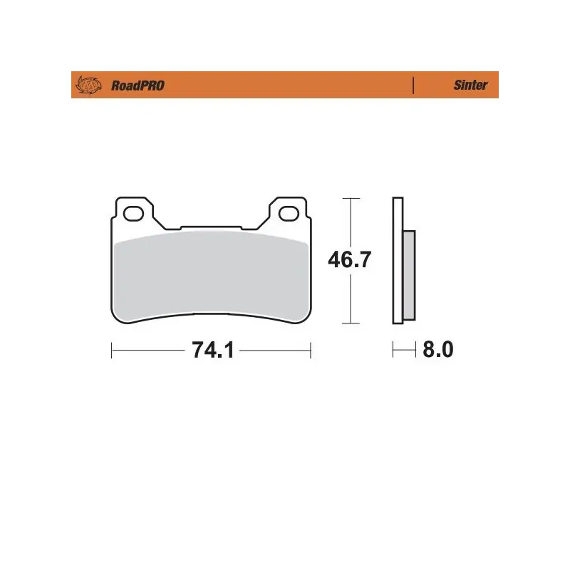 Super Prix BRAKE PAD SINTER FRONT