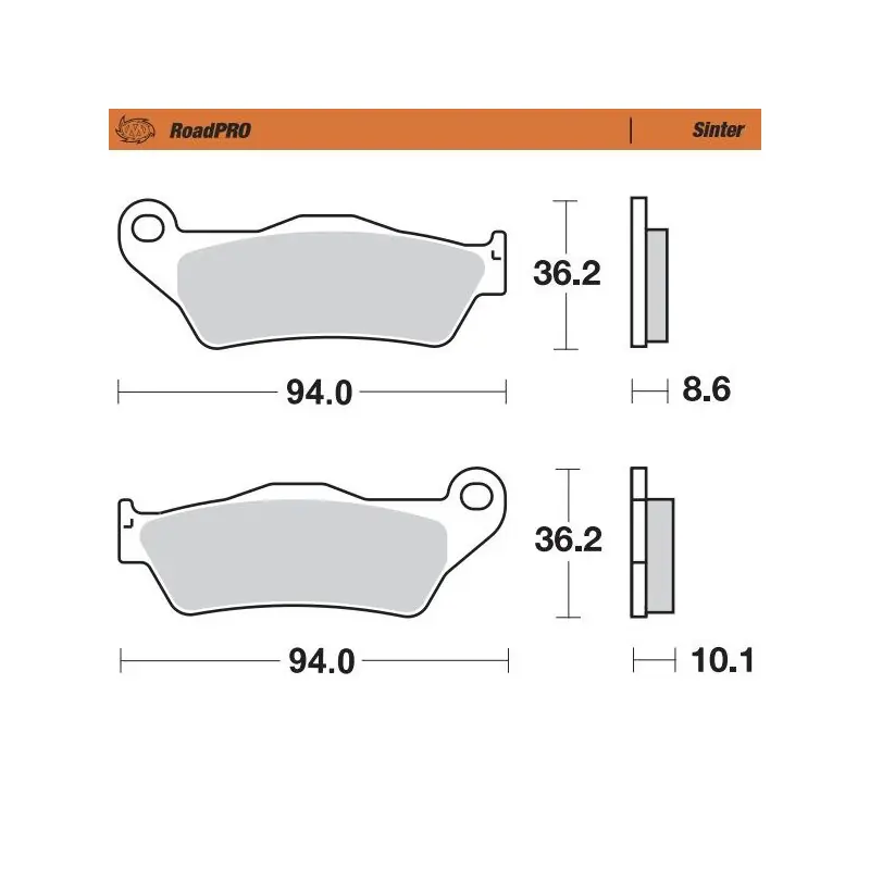 BRAKE PAD SINTER REAR Promotion