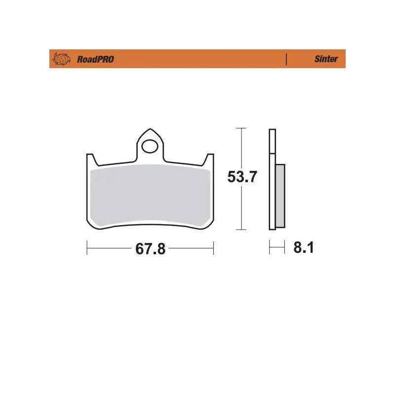 Prix Promo BRAKE PAD SINTER FRONT