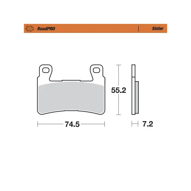 Satisfait Ou Remboursé BRAKE PAD SINTER FRONT