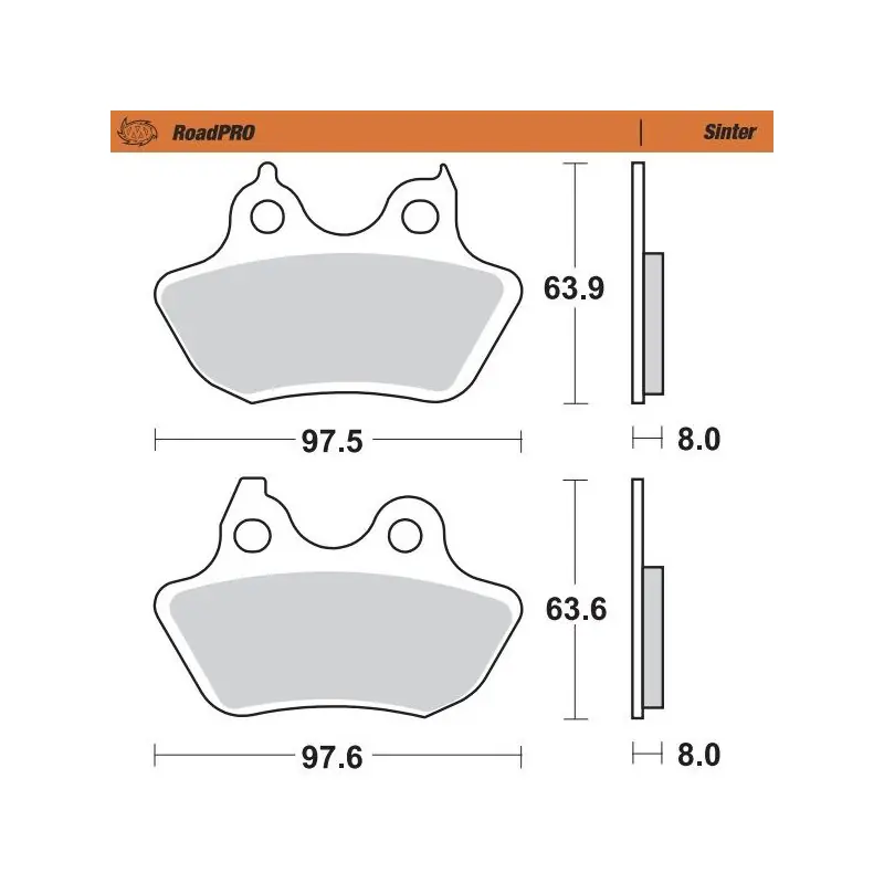 Vente Directe BRAKE PAD SINTER REAR
