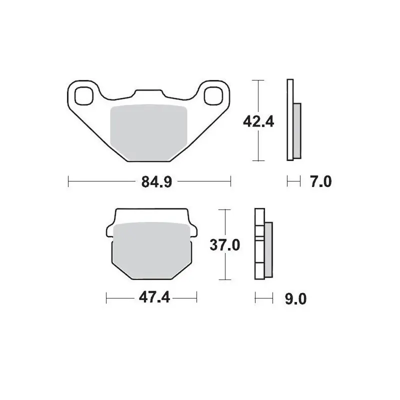 Certifié BRAKE PAD CERAMIC
