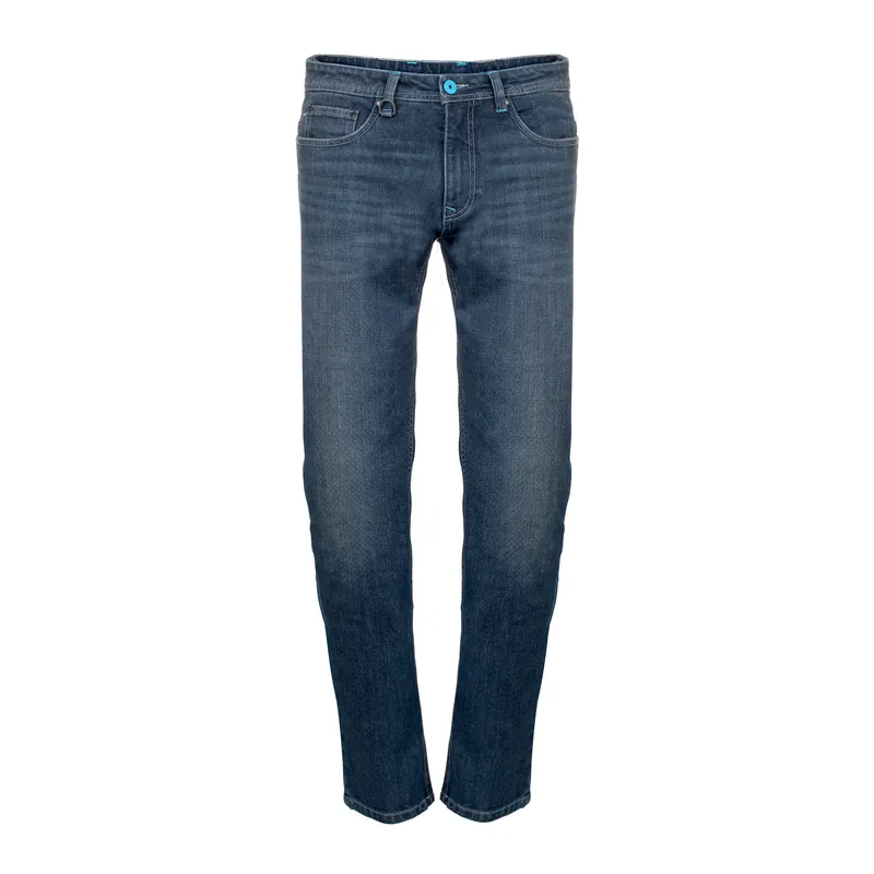 Meilleur Choix Vespa Hose Polyester-Denim blau 29