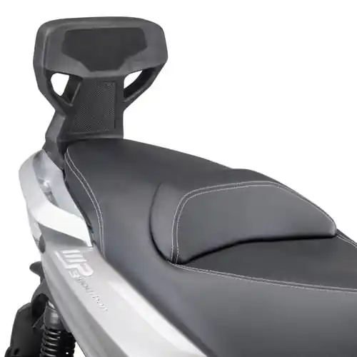 Dossier passager pour Piaggio MP3 d&rsquo;origine Givi Commander Vite