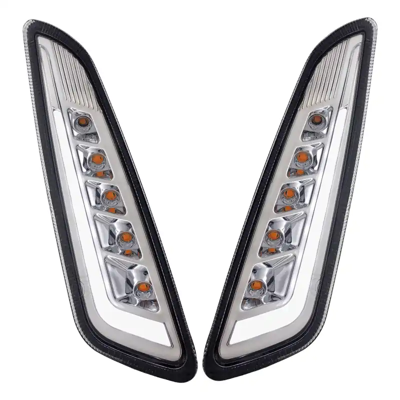 Kit clignotant avant gauche / droite LED teinté pour Vespa Primavera / Sprint 125-150ccm SIP Style Commander Vite