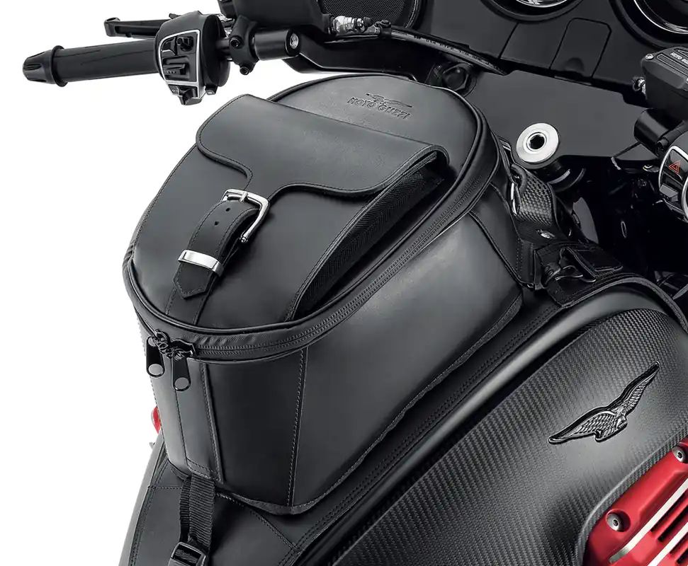 Commande En Gros Sacoche de réservoir d&rsquo;origine, en cuir pour Moto Guzzi MGX 21