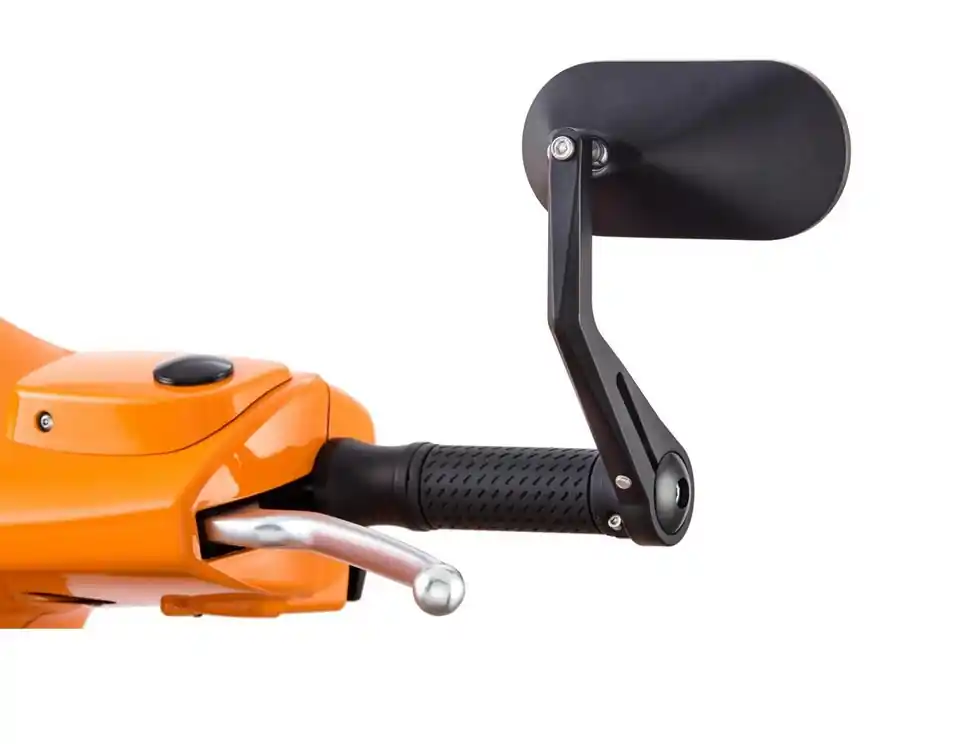 Marque Rétroviseur final de guidon AGILA pour Vespa gauche ou droite, noir