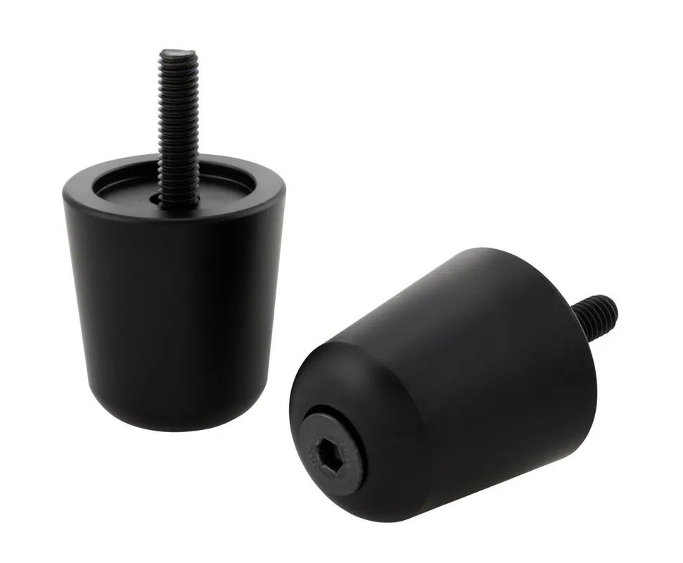 Poids de guidon pour Vespa, noir mat Expédition Rapide