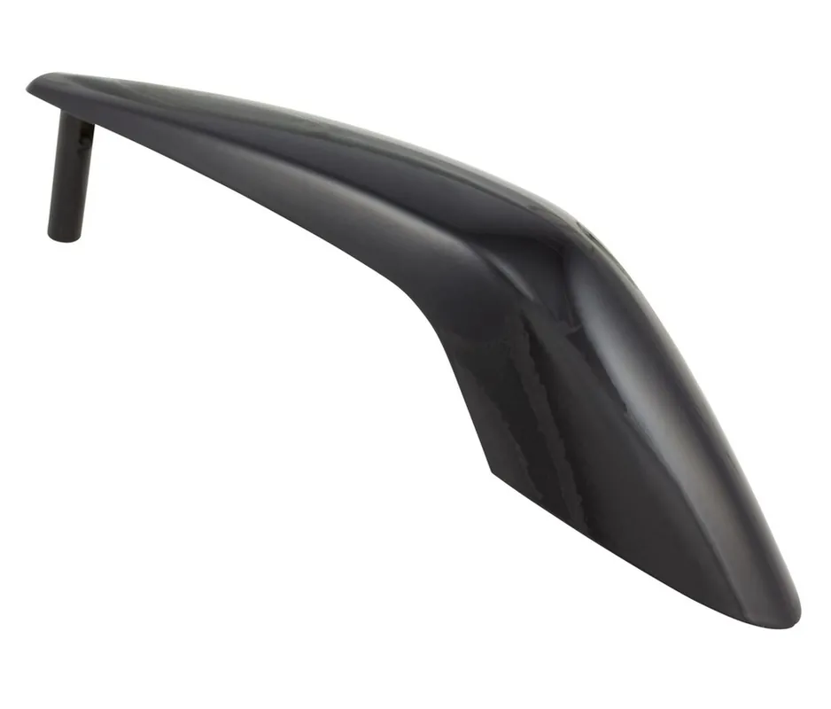 Dernier Modèle Mamelon de garde-boue partie supérieure pour Vespa GTS Super/Super Sport 125/300ccm, noir brillant