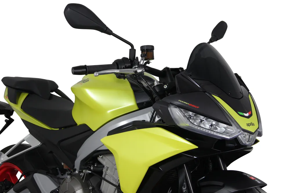 Ecran MRA Racing « R » noir Aprilia Tuono 660 / V4 Factory (21-) Dernière Chance