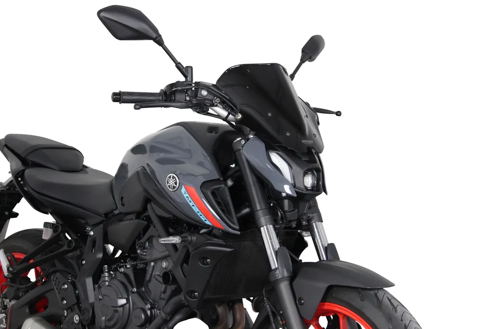 Seulement Aujourd&rsquo;hui Ecran racing MRA « NRN » noir pour Yamaha MT-07 (21-24)