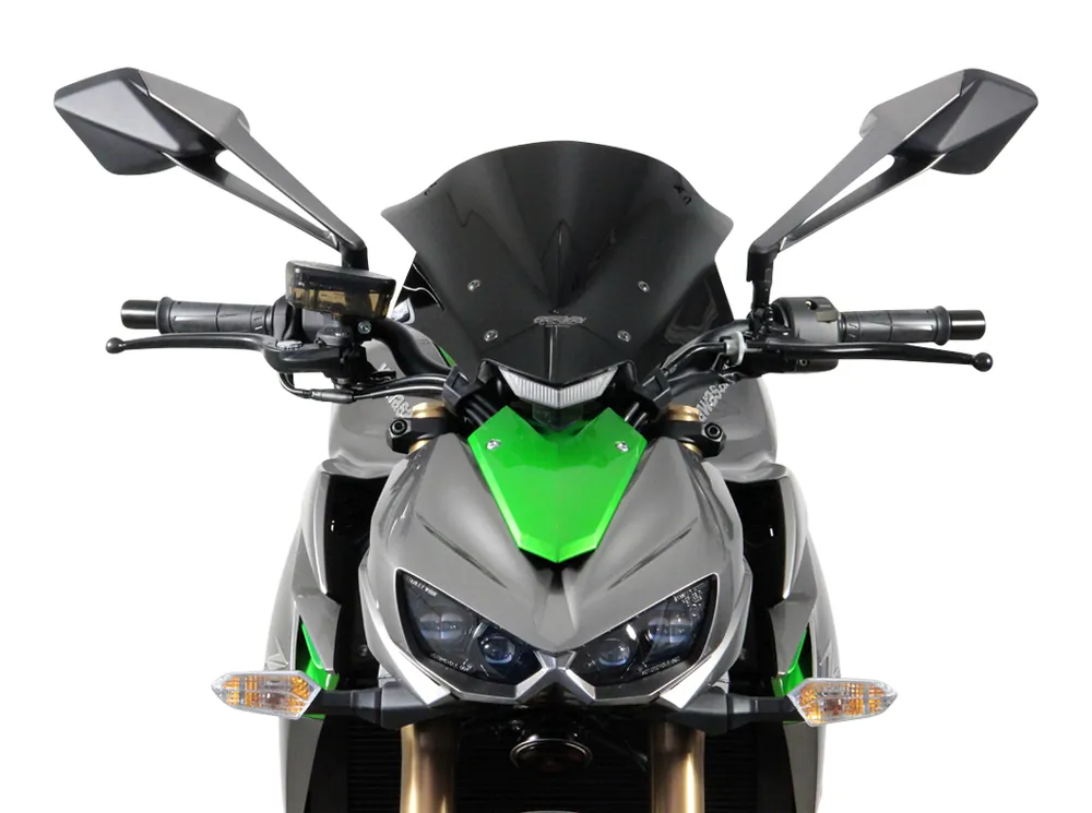 Vitre racing MRA « NRM » pour KAWASAKI Z 1000 (année 14-) Gris fumée Haute Qualité