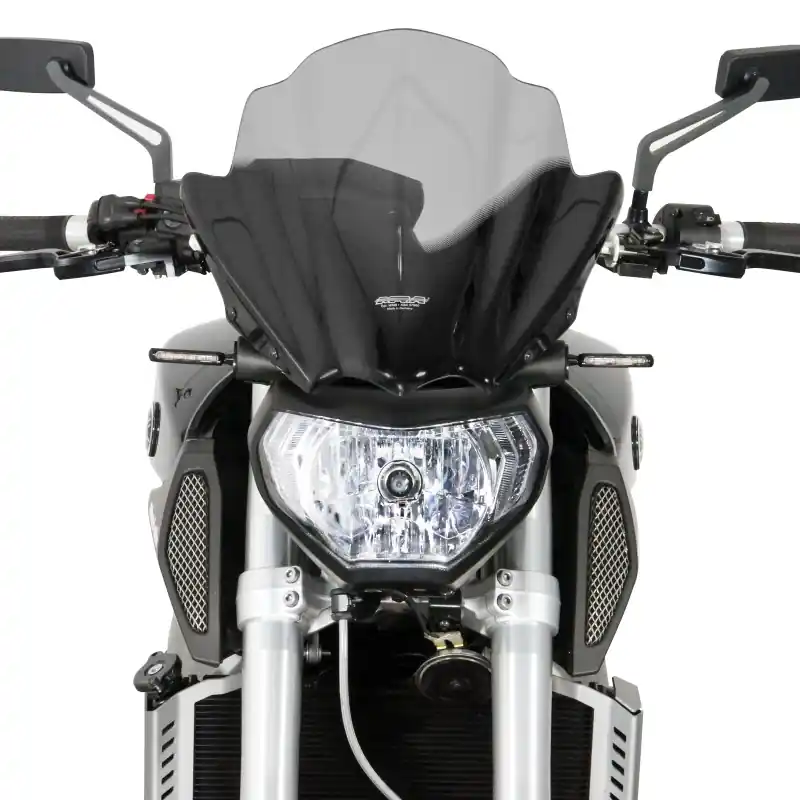 Commande En Gros Vitre racing MRA « NRM » pour YAMAHA MT-09 / FZ-09 (année 14-16) Gris fumée