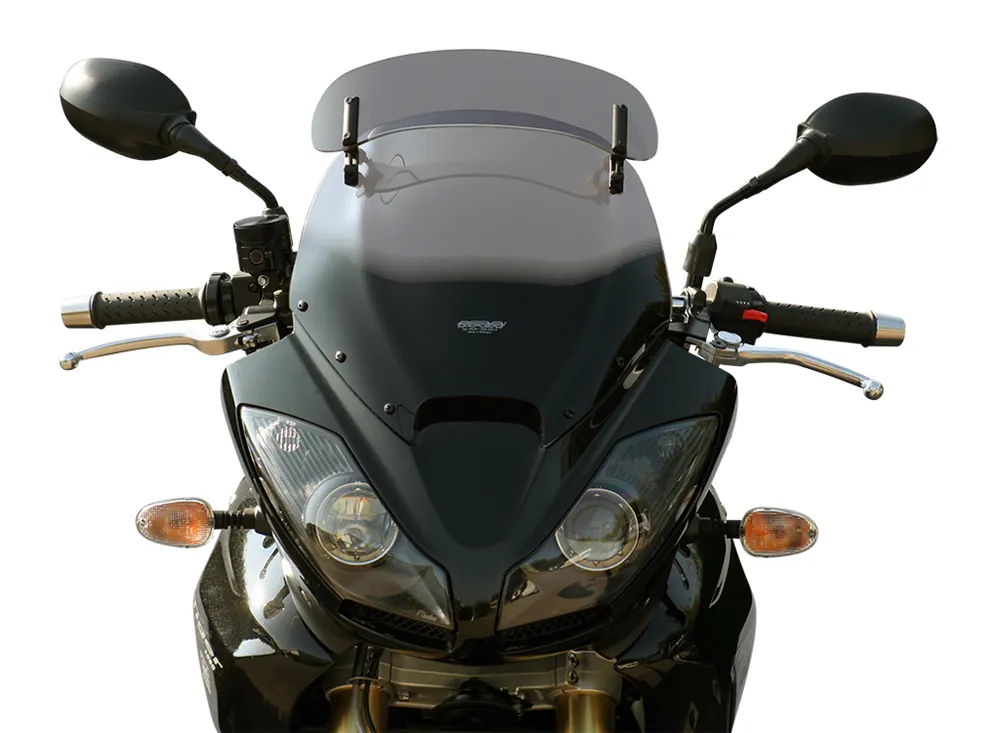 Ecran vario MRA « VT » pour TRIUMPH TIGER 1050 /SE /SPORT (année 10-15) Gris fumée Paiement Sécurisé