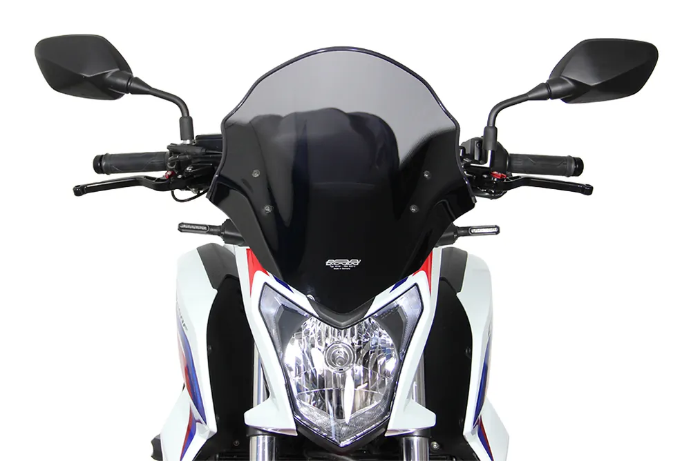 Nouvel Arrivage Vitre de tourisme MRA « NTM » pour HONDA CB 650 F (année 14-16) Gris fumée