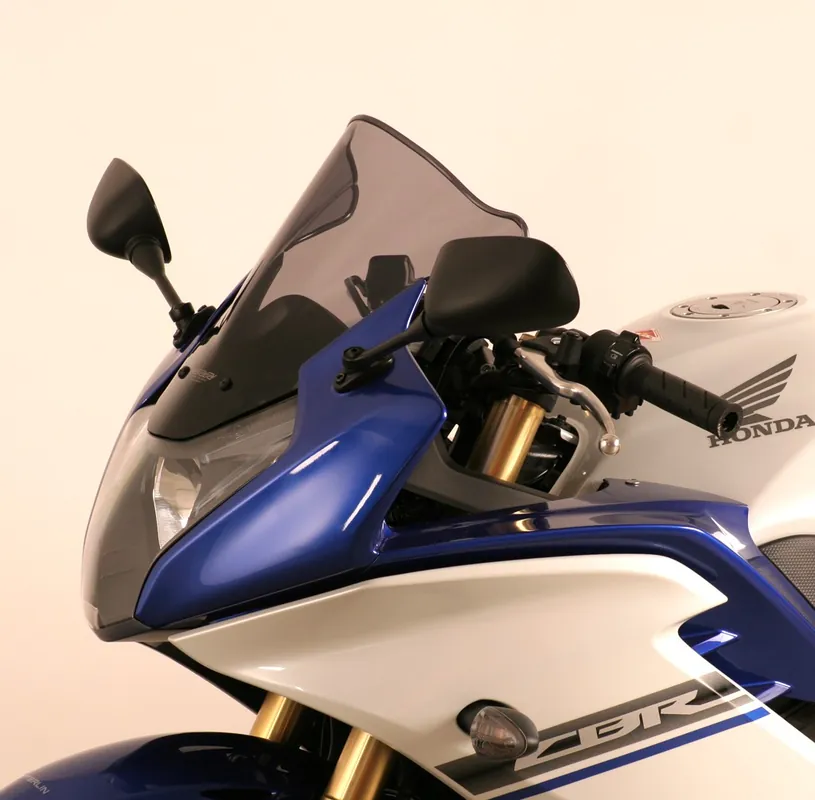 Vitre racing MRA « R » pour HONDA CBR 600 F (année 11-) Gris fumée Jusqu&rsquo;à Épuisement Des Stocks