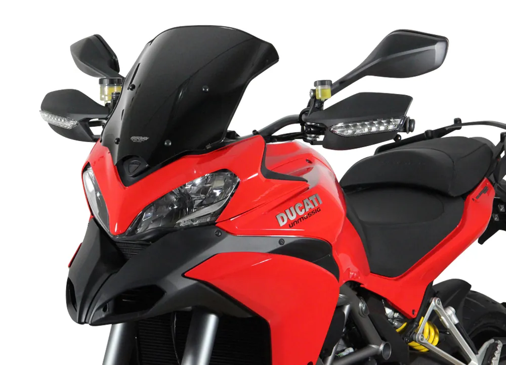 Vitre de tourisme MRA « T » pour DUCATI MULTISTRADA 1200 (année 13-14) Gris fumée Promotion Saisonnière
