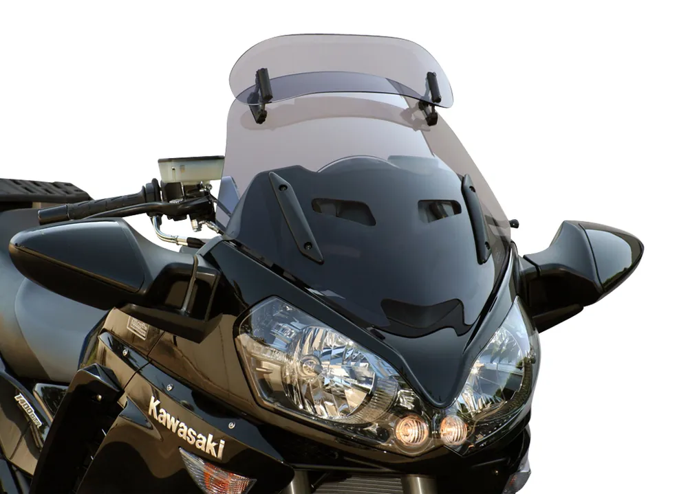 Ecran vario MRA « VTM » pour KAWASAKI GTR 1400 (année 07-14) Gris fumée Solde