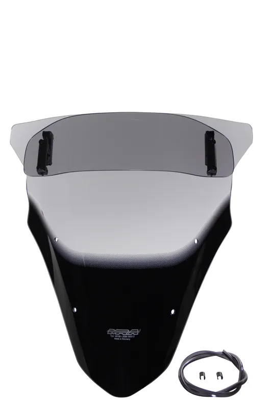 Ecran vario MRA « VT » pour KAWASAKI ER 6 F (année 12-) Gris fumée Pas Cher