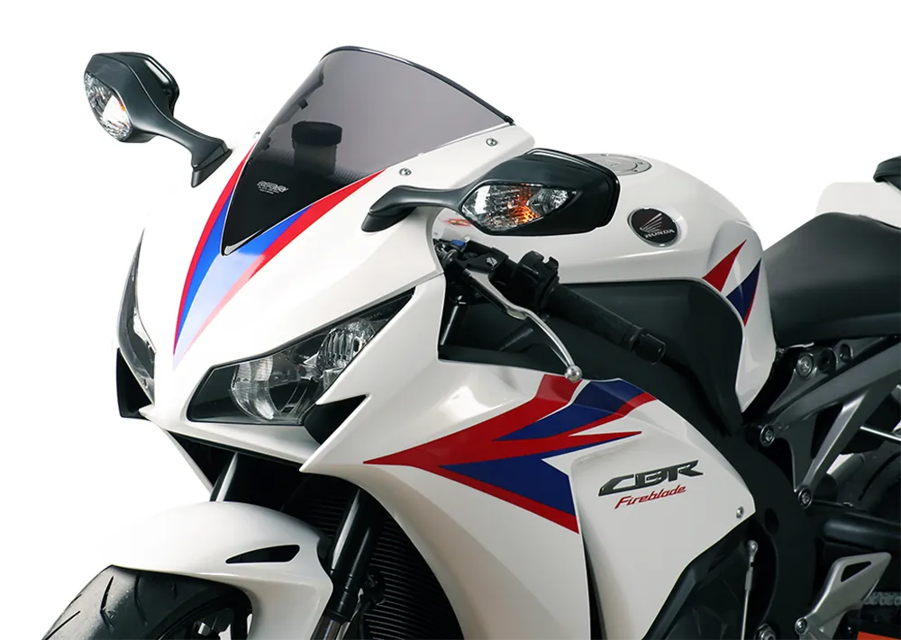 Promotion Saisonnière Vitre moulée d'origine MRA "O" pour HONDA CBR 1000 RR (année 12-16) Gris fumée