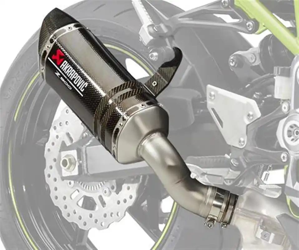 Affaire À Saisir Akrapovic pot d&rsquo;échappement sport en carbone pour Kawasaki Z 900 70kW A2-Varinte (20-24)