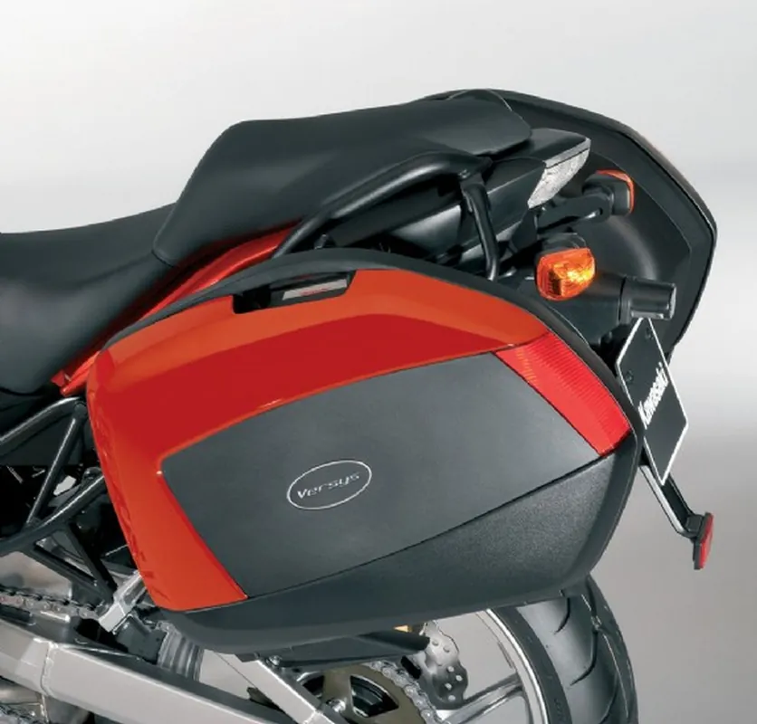 Couvertures pour valises moto Pearl Wildfire Orange Versys650 2009 Original Kawasaki Commander Vite