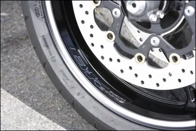 Acheter Direct Autocollant de jante, roue avant pour Suzuki GSX1300 B-King BJ. 2008-2011