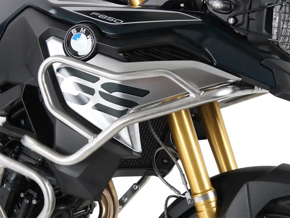 Quantité Limitée Arceau de protection du réservoir en acier inoxydable pour BMW F 850 GS Hepco & Becker