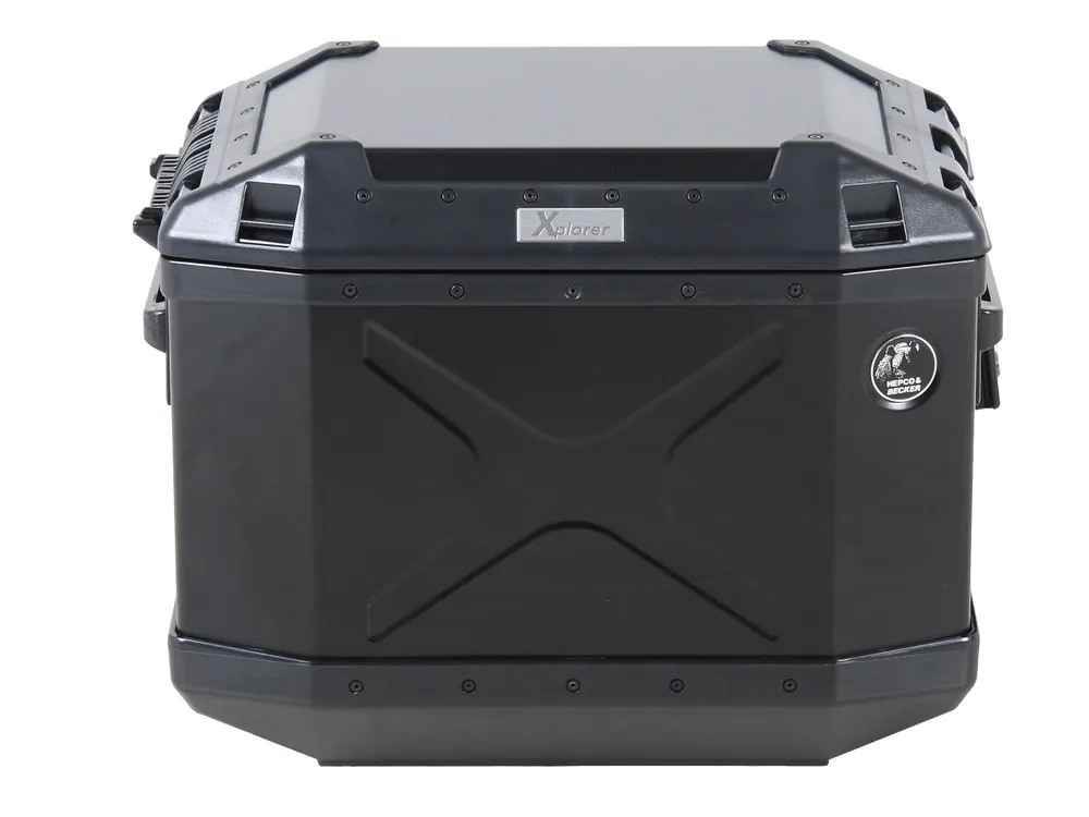Vente Flash Valises latérales Alu Xplorer 40 black Hepco & Becker à gauche